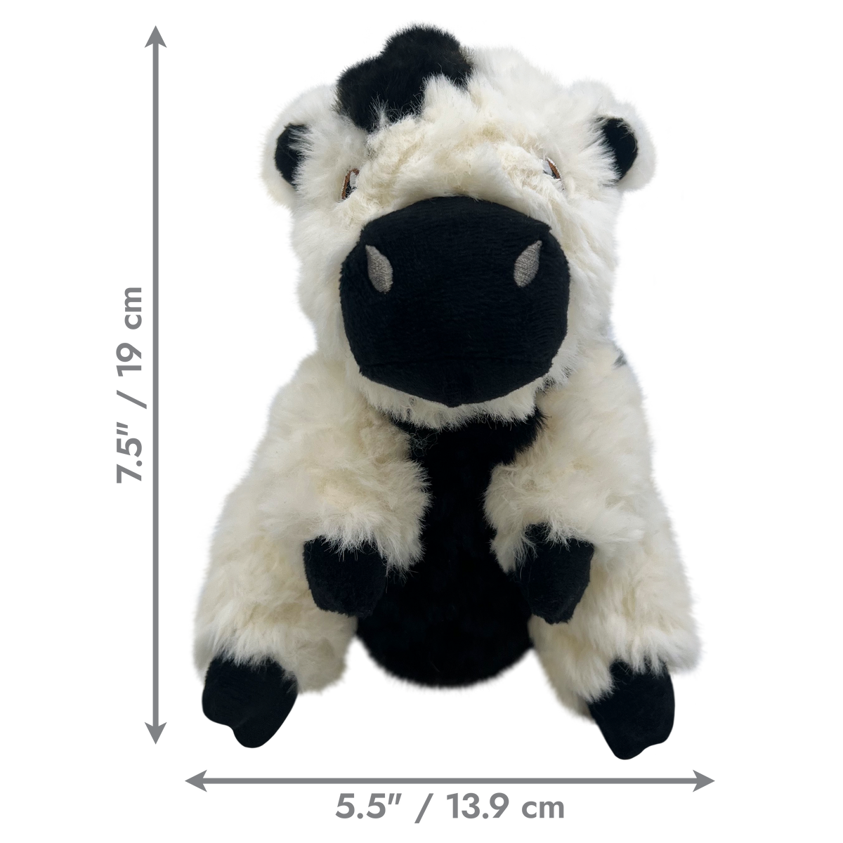 KONG Comfort Tykes Cow Small