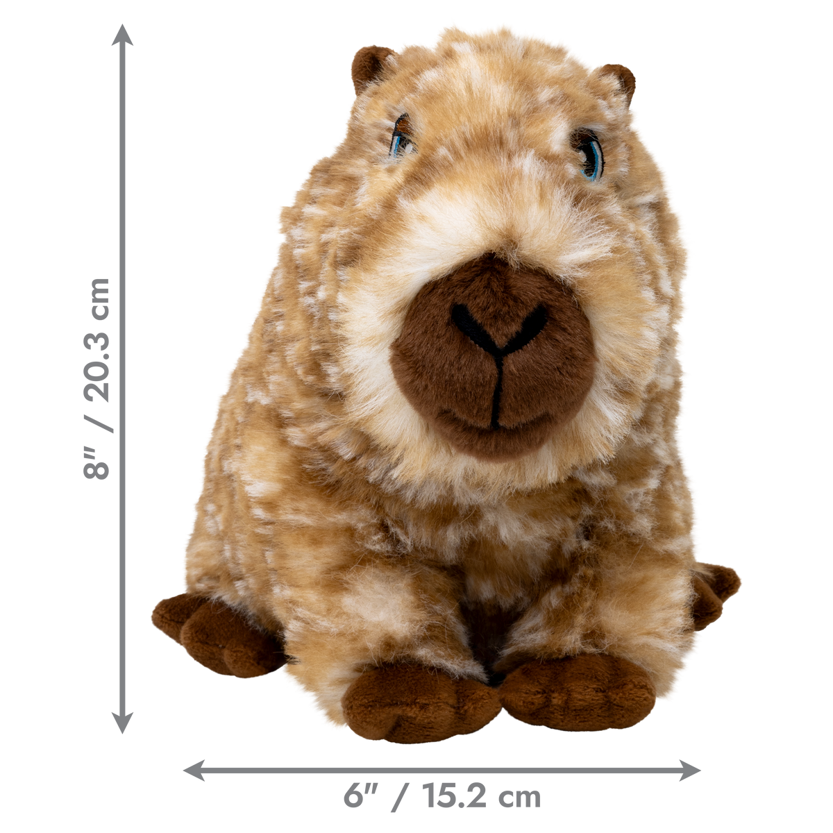 KONG Comfort Wuzzeez Capybara Medium
