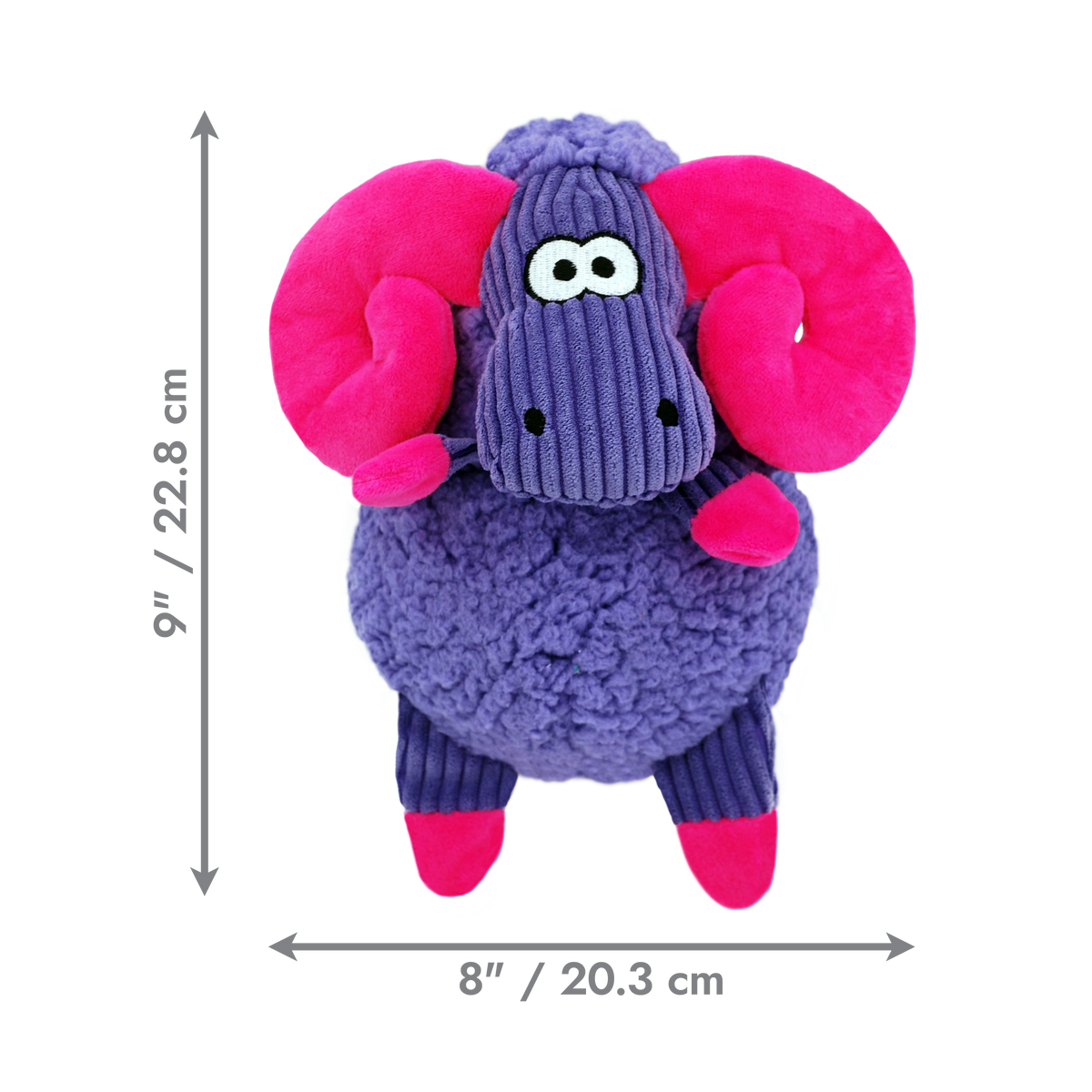KONG Sherps Floofs Big Horn Medium