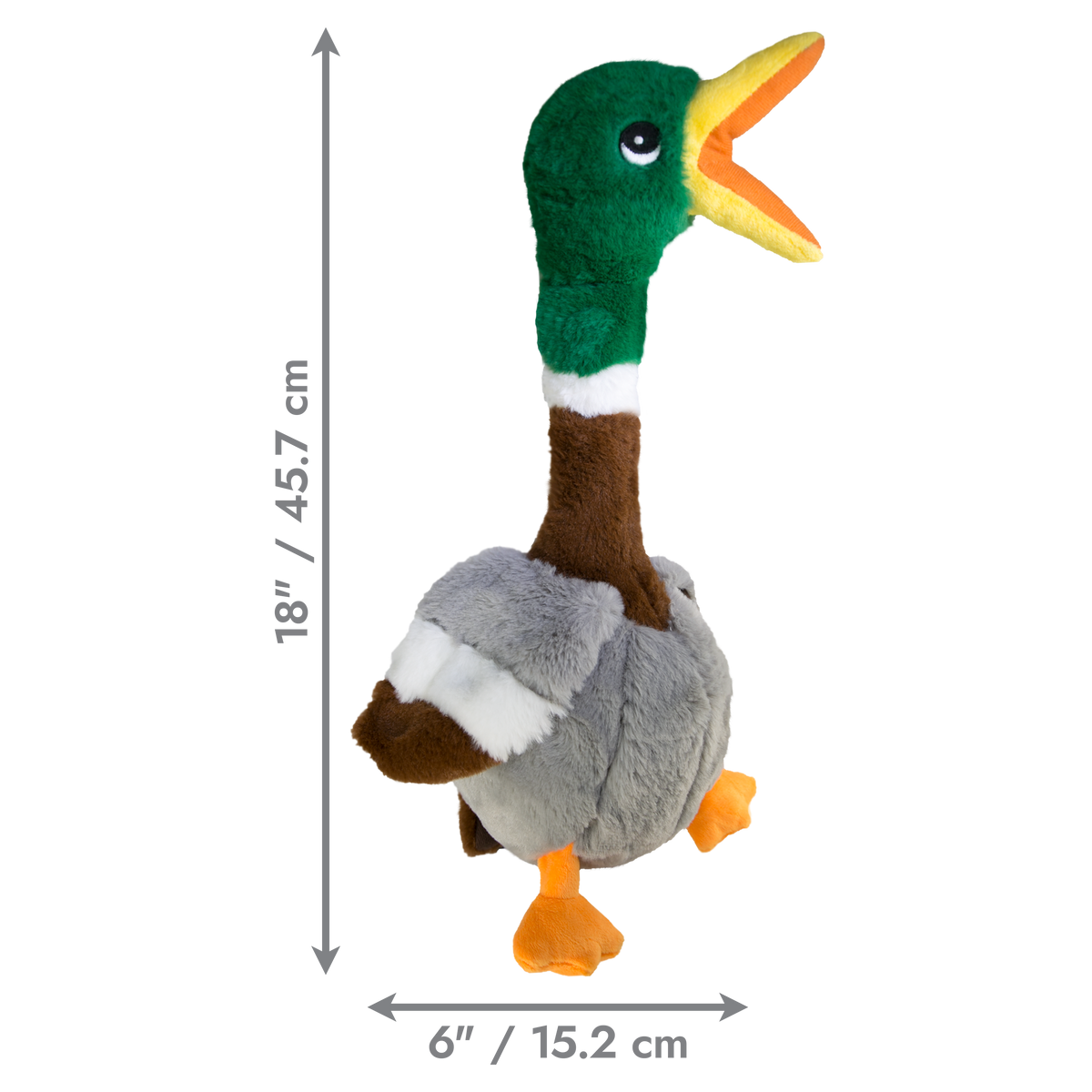 KONG Shakers Honkers Duck Large