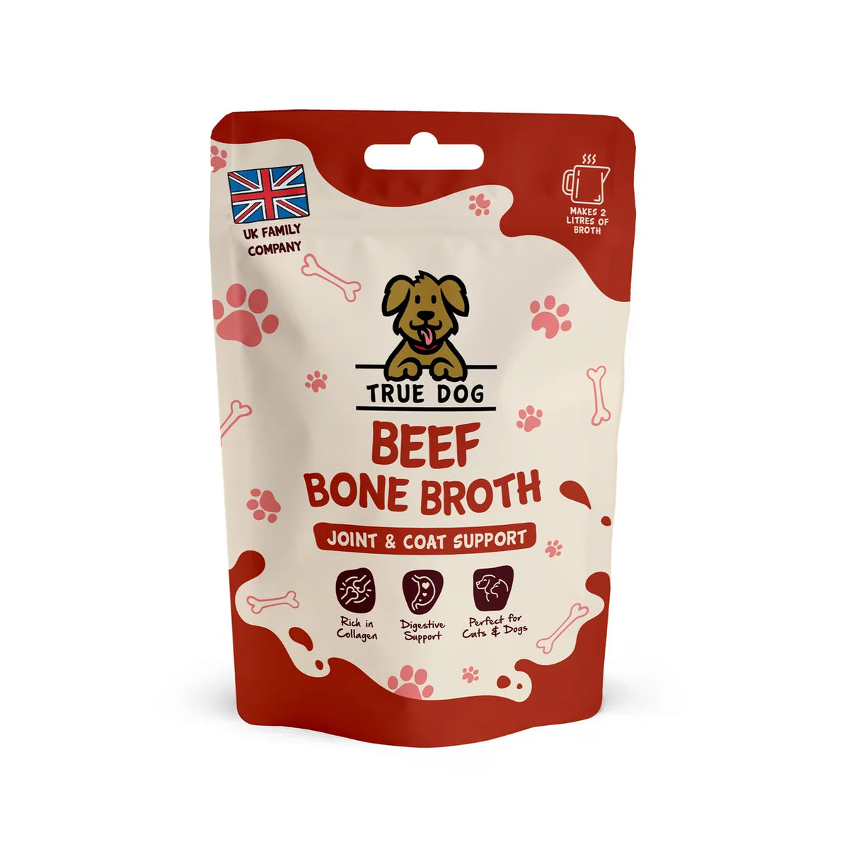 True Dog 100% Bone Broth for Dogs & Cats 4 Flavours