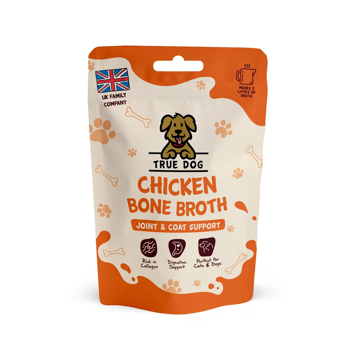 True Dog 100% Bone Broth for Dogs & Cats 4 Flavours