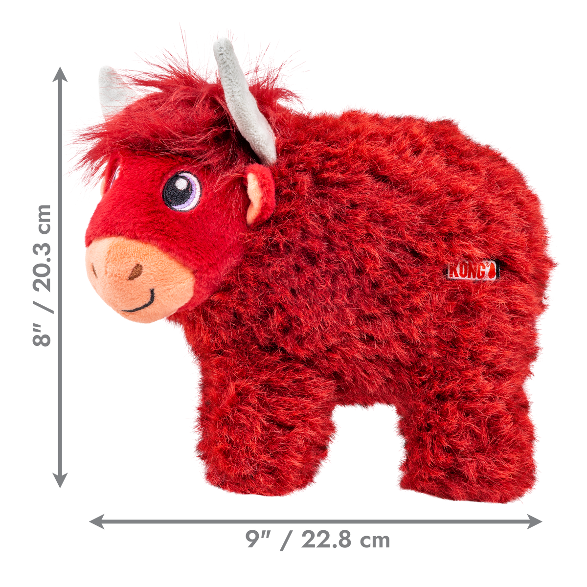 KONG Toughz Highland Cow Medium