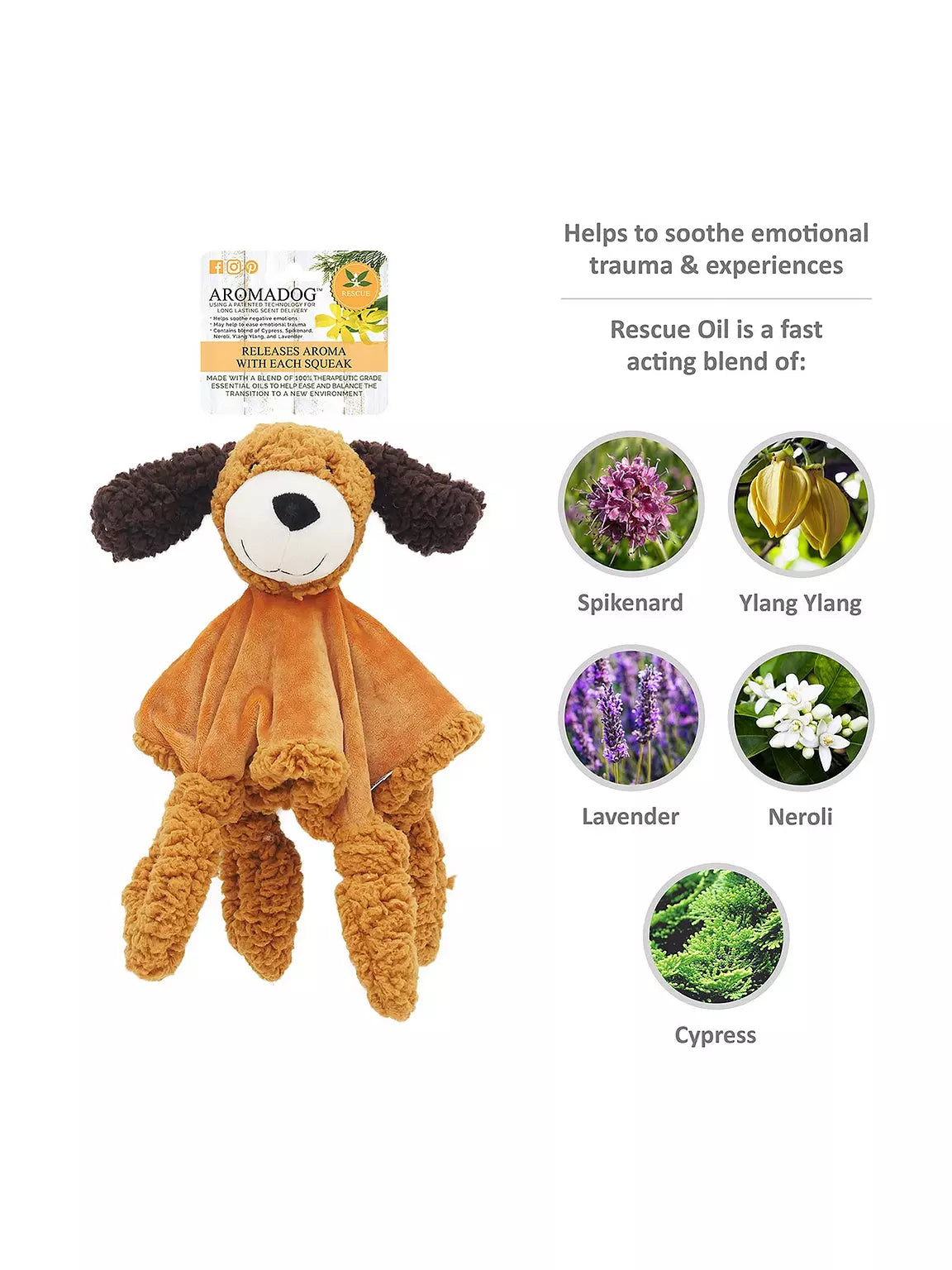 Aromadog™ Rescue Stuffingless Security Blanket