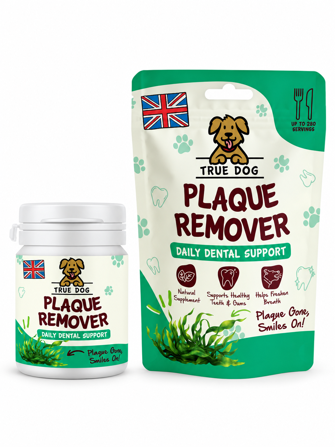 True Dog Plaque Remover for Dogs 100% Natural Formula