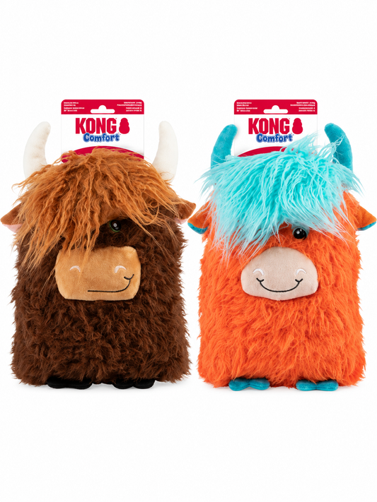 KONG Comfort Jumbo Highland Cow XL