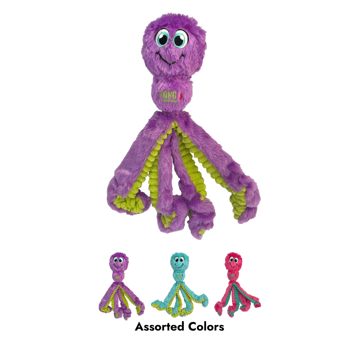 KONG Wubba Octopus Assorted Large