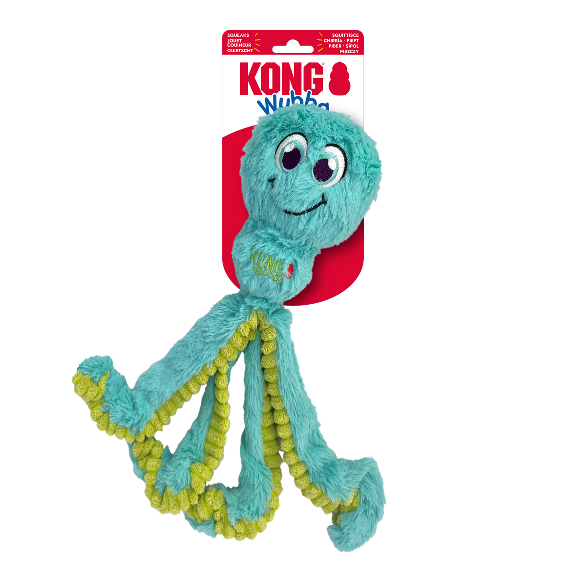 KONG Wubba Octopus Assorted Large