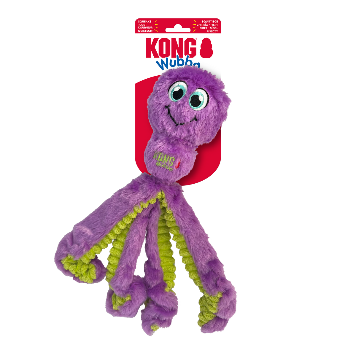 KONG Wubba Octopus Assorted Large