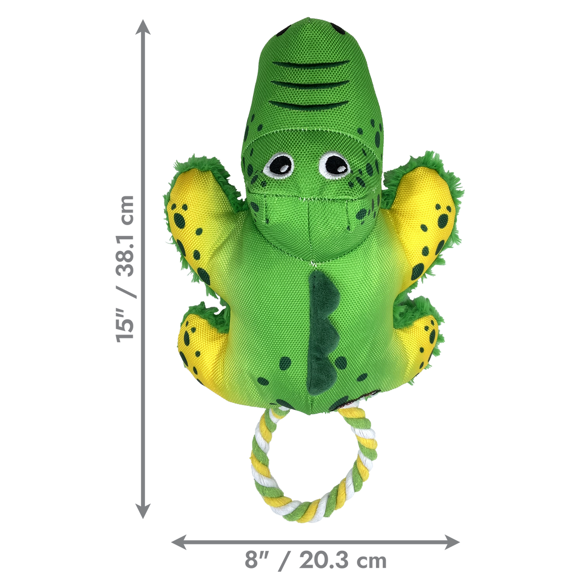 KONG Cozie Tuggz Alligator Medium/Large