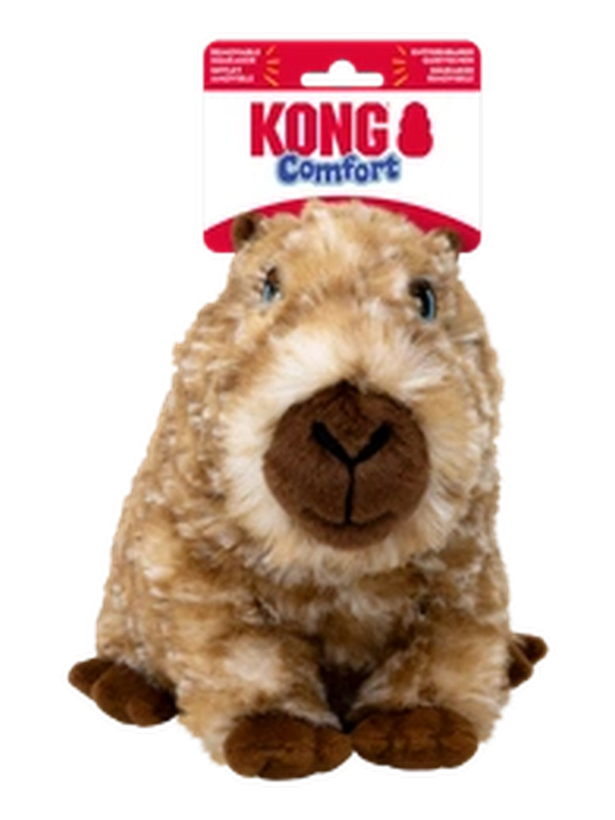 KONG Comfort Wuzzeez Capybara Medium