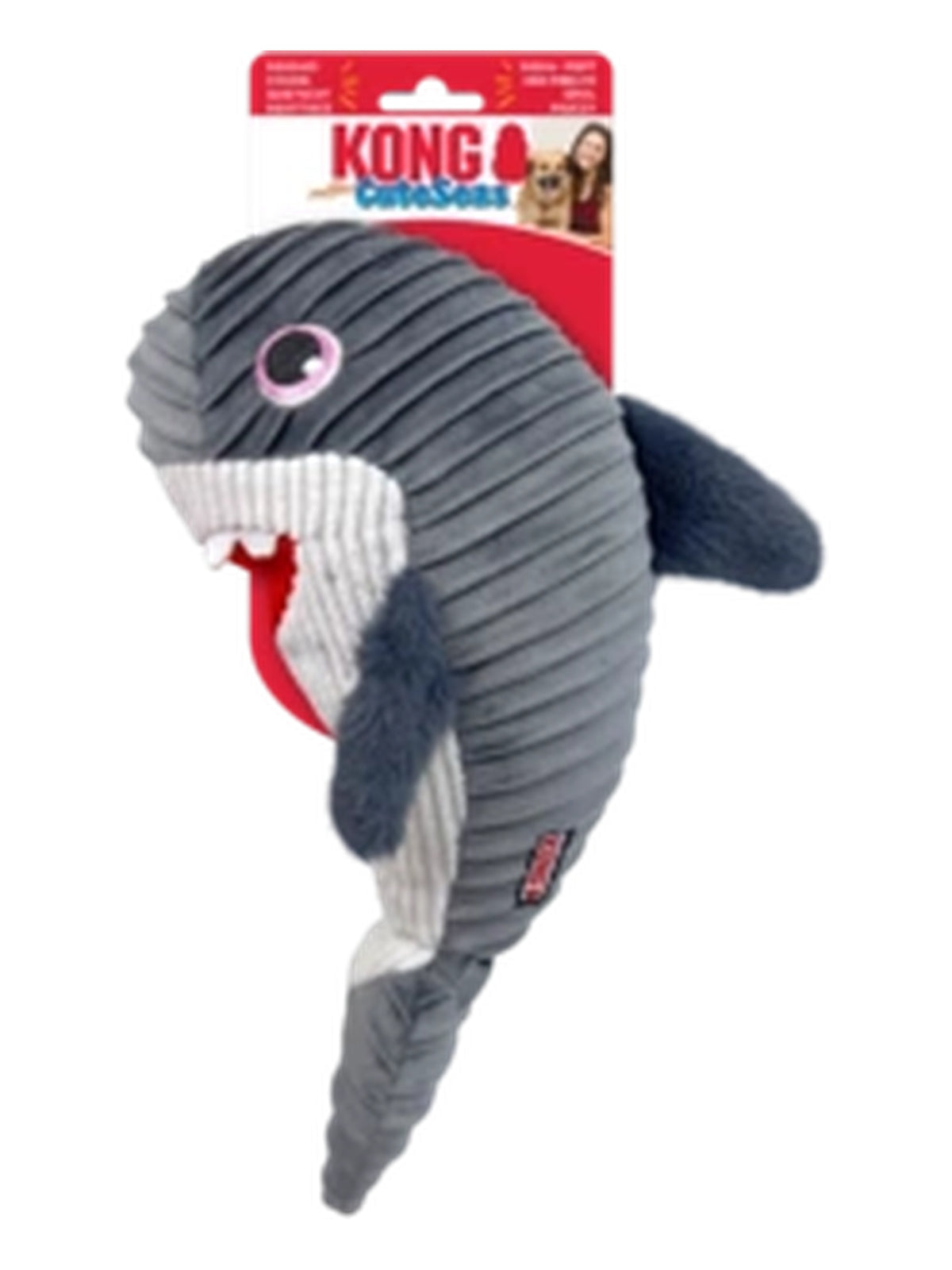 KONG Cuteseas Rufflez Shark Medium/Large