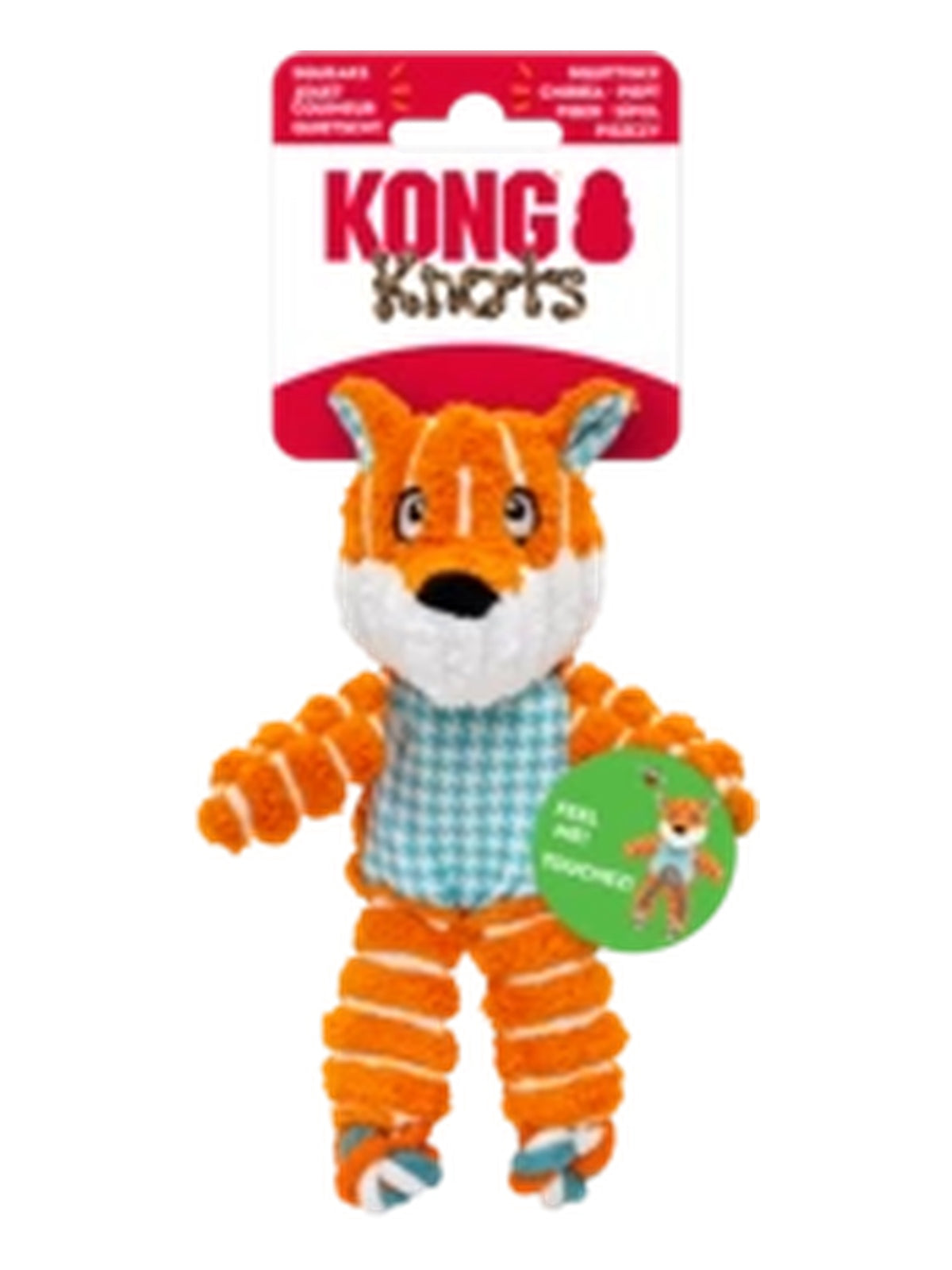 KONG Floppy Knots Fox XS