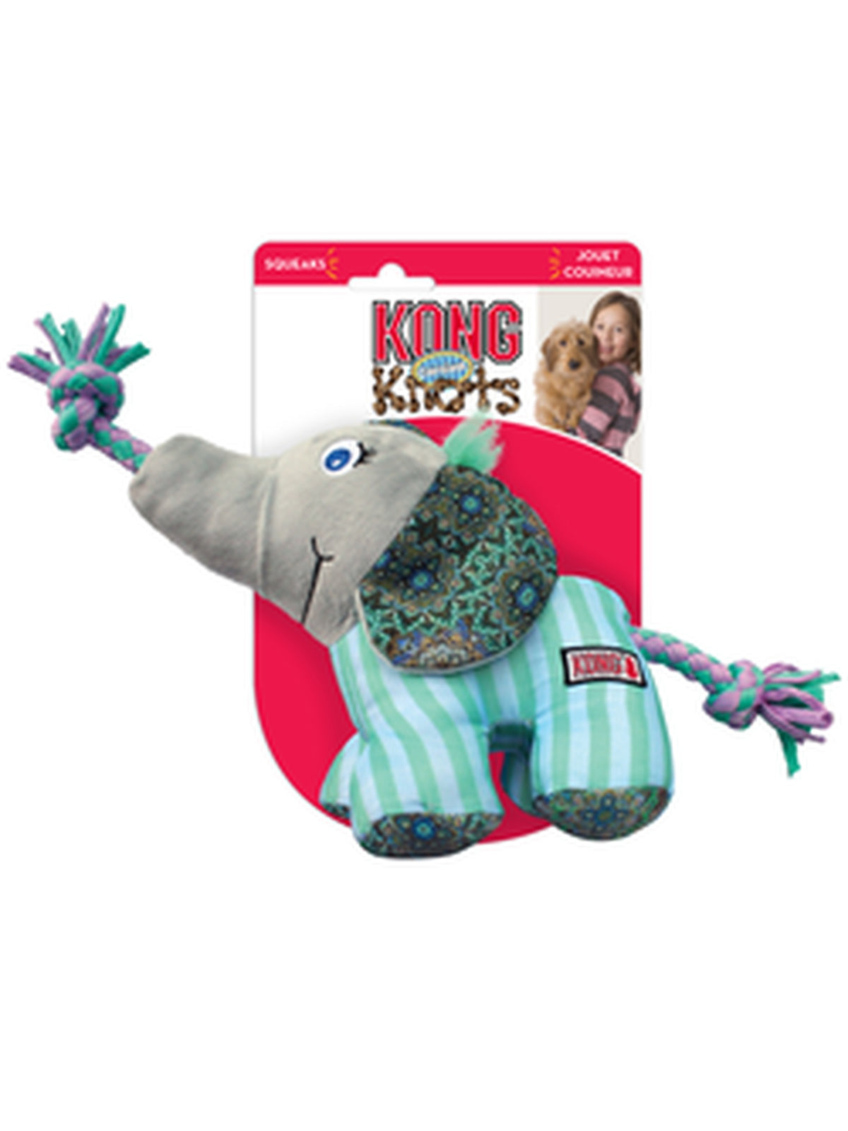 KONG Knots Carnival Elephant Small/Medium