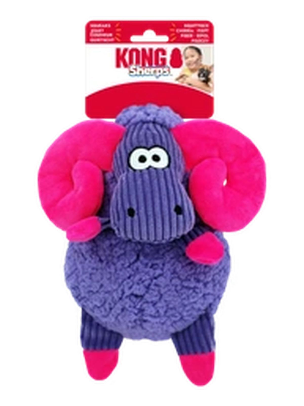 KONG Sherps Floofs Big Horn Medium