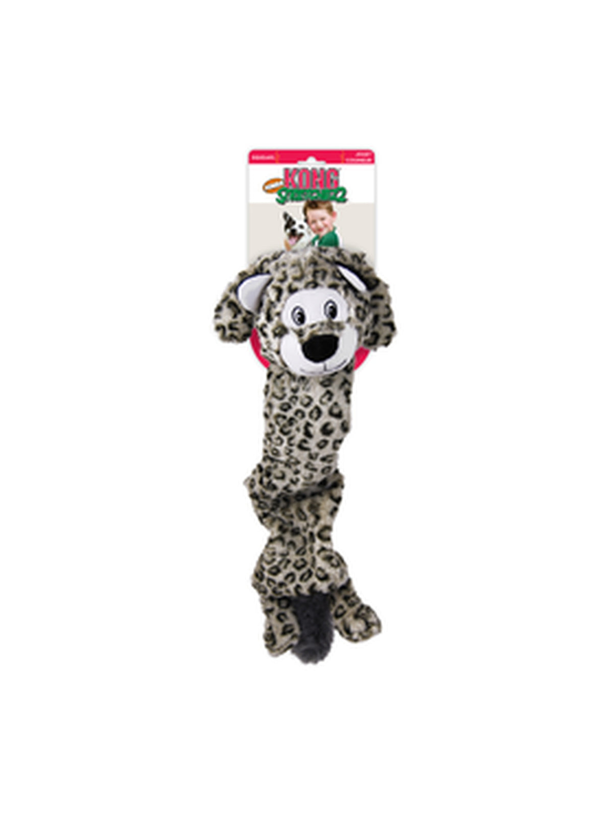 KONG Stretchezz Jumbo Snow Leopard XL