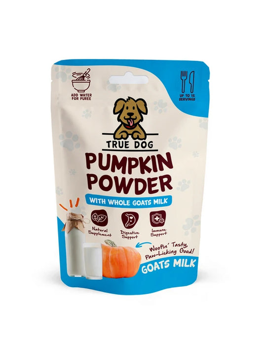 True Dog Pumpkin Powder with Goat's Milk 100g