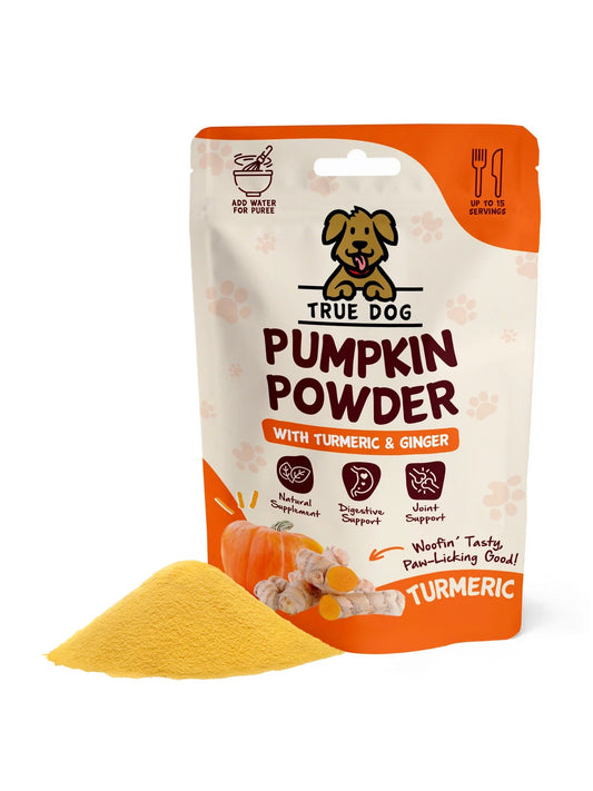 True Dog Pumpkin Powder with Turmeric 100g